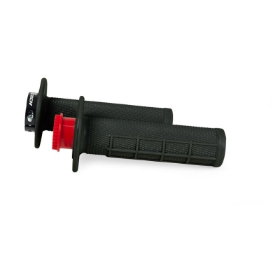 Rtech Halfe Waffle Lock on Griffe Beta Schwarz Schraub Griffe ZAP-Technix-Shop