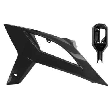 Rtech Factory Kühlerspoiler mit Mappingschalter Halterung  Beta RR 20- Schwarz Beta Kühlerspoiler ZAP-Technix-Shop