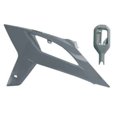 Rtech Factory Kühlerspoiler mit Mappingschalter Halterung  Beta RR 20- Grau Beta Kühlerspoiler ZAP-Technix-Shop
