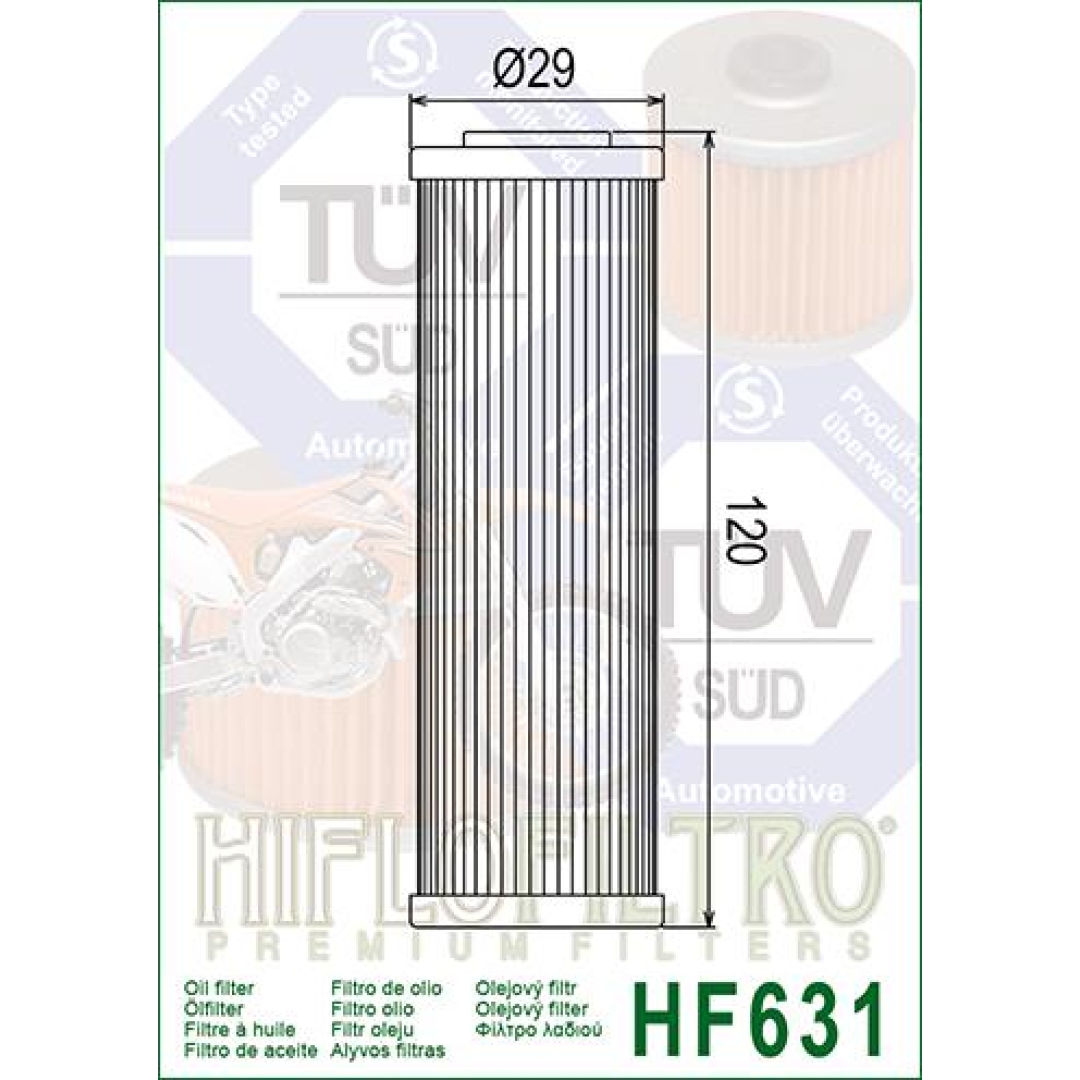 Hiflo ÖLfilter BETA RR alle 350-520 2010- Ölfilter HIFLO ZAP-Technix-Shop