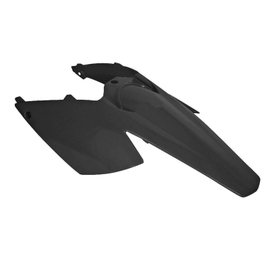 Kotflügel hinten m.Seitent. EXC 04-07,SX 04-06 schwarz RTech KTM Kotflügel hinten ZAP-Technix-Shop