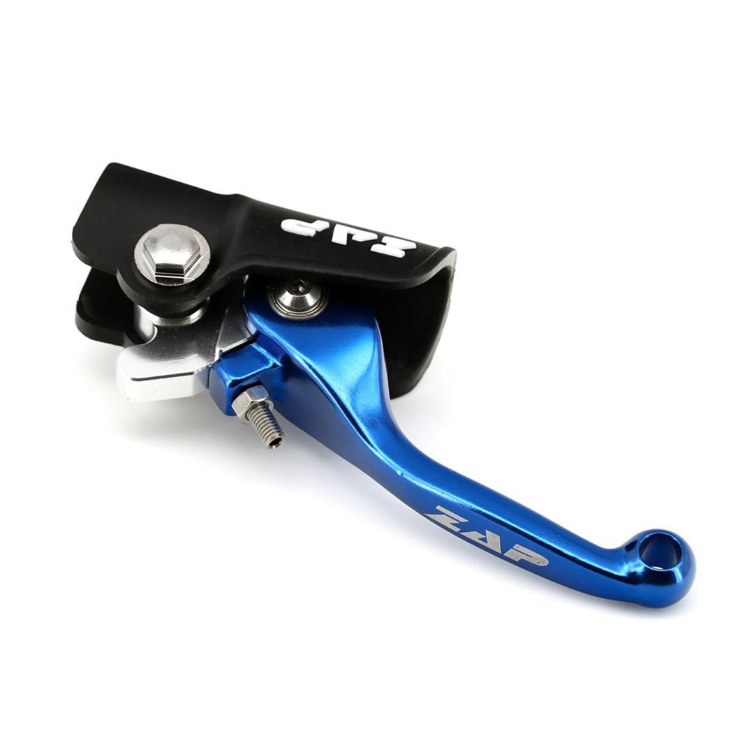 Flex-Bremshebel  Kawa KX(F) 00-12, Suzuki RM(Z) 04-, Yamaha YZ(F) -07, YZF 250 -06 blau inkl. Staubschutz FLEX Serie ZAP-Technix-Shop