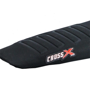 CrossX Sitzbezug UGS-WAVE KTM SX(F) 19-22 EXC(F) 20-23 Schwarz KTM Bezüge ZAP-Technix-Shop