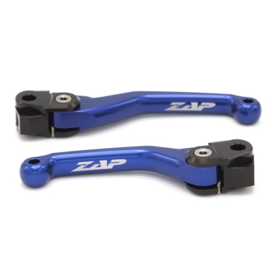 Competition Klapphebelsatz Braktec GasGas EC 21-, Husqvarna TE/FE 22- Blau Flexhebel-Sets ZAP-Technix-Shop