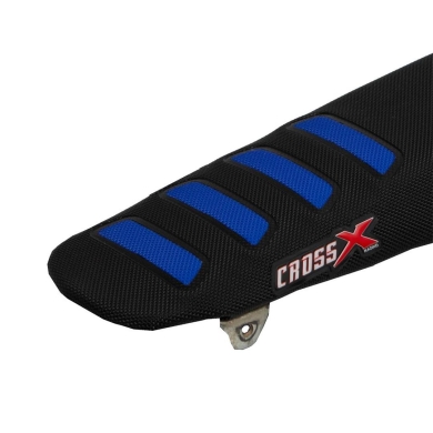 CrossX Sitzbezug UGS-WAVE Yamaha YZF 450 18-22 250 19-23, WR 450 19- Schwarz Blau Yamaha Bezüge ZAP-Technix-Shop