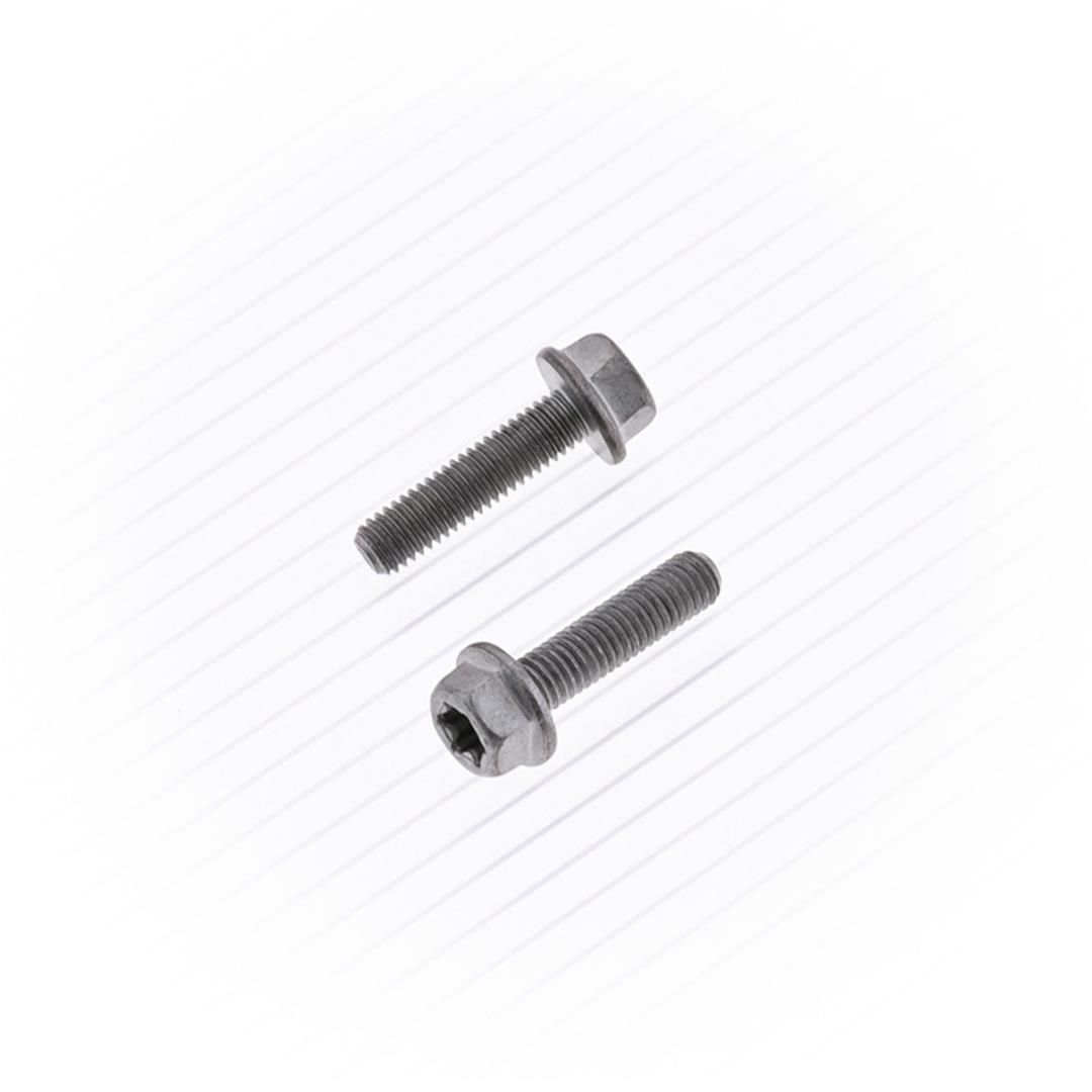 Schraube M5-0.8×20 SW 8 Euro Style Flansch 10 Stück Zulauf ZAP-Technix-Shop