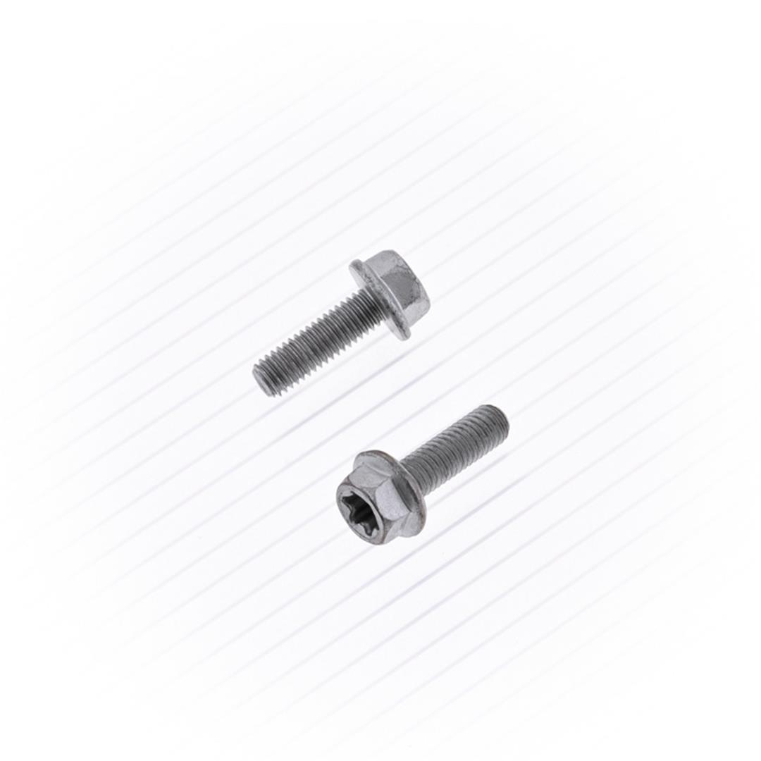 Schraube M5-0.8×16 SW 8 Euro Style Flansch 10 Stück Zulauf ZAP-Technix-Shop