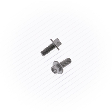 Schraube M5-0.8×12 SW 6 Euro Style Flansch 10 Stück Zulauf ZAP-Technix-Shop