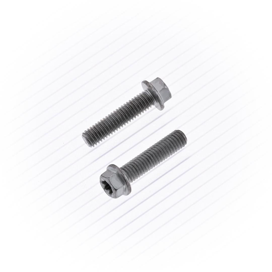 Schraube M6-1.0×25 SW 8 Euro Style Flansch 10 Stück Zulauf ZAP-Technix-Shop