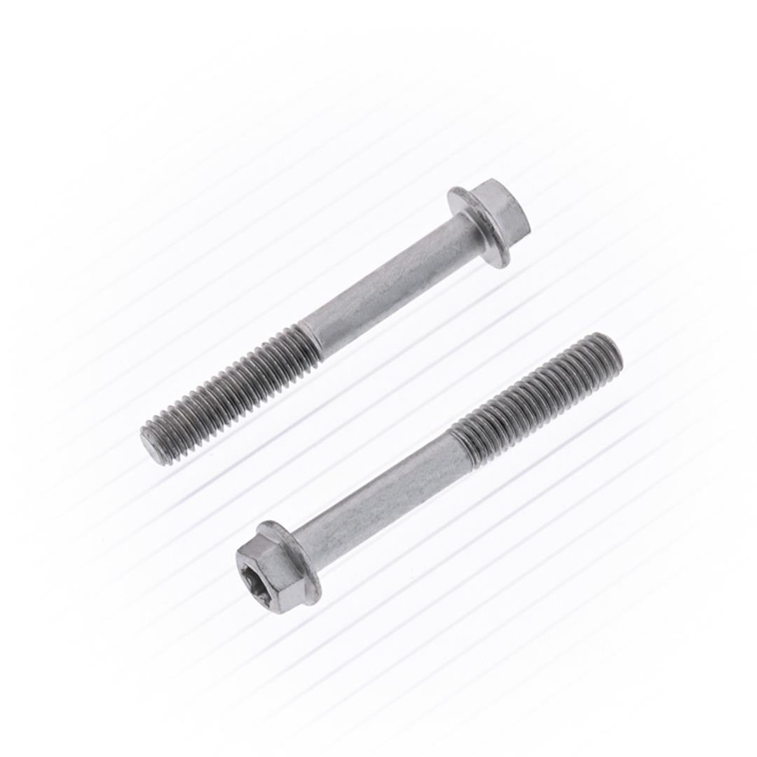 Schraube M6-1.0×45 SW 8 Euro Style Flansch 10 Stück Zulauf ZAP-Technix-Shop