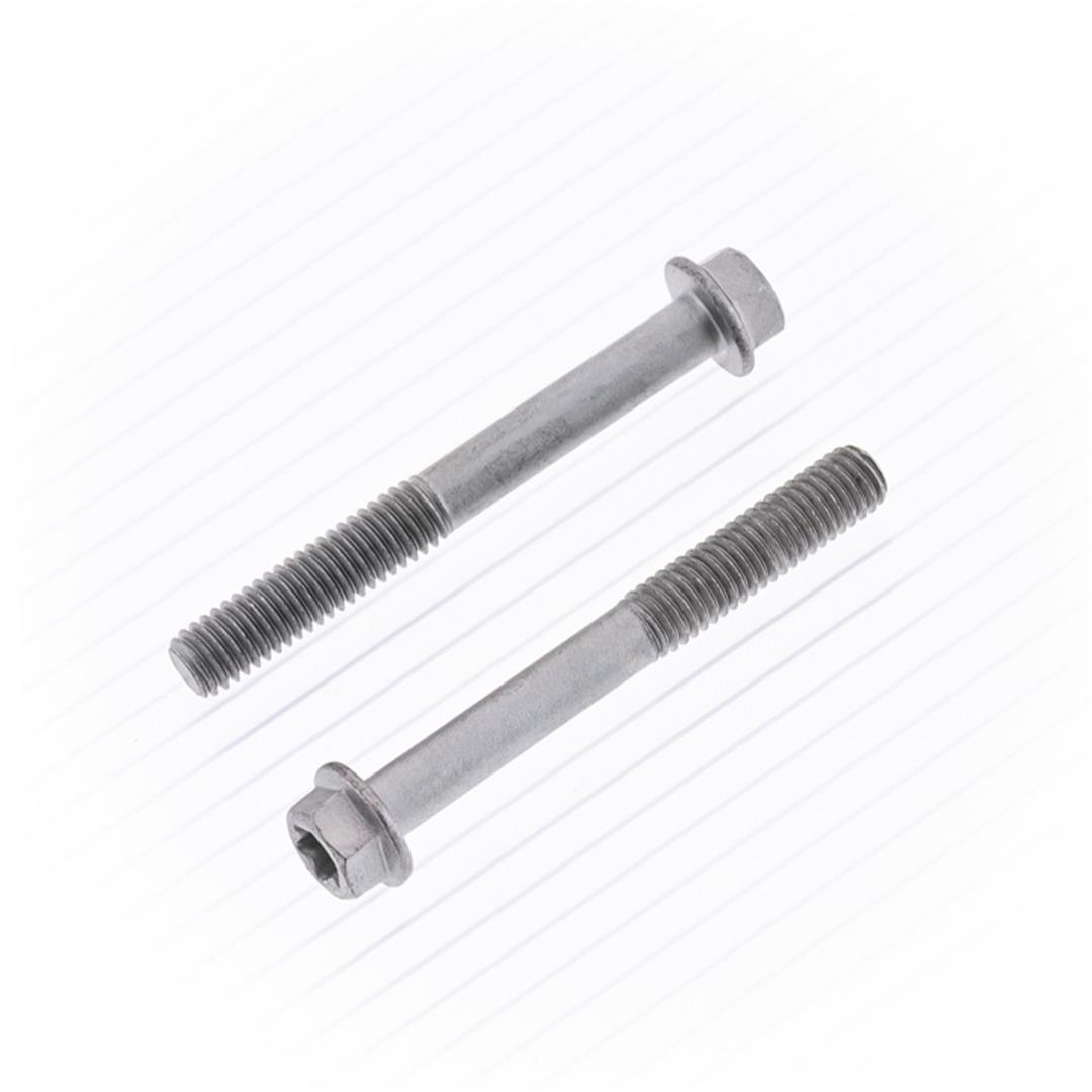 Schraube M6-1.0×50 SW 8 Euro Style Flansch 10 Stück Zulauf ZAP-Technix-Shop