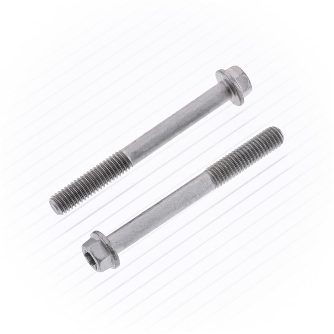 Schraube M6-1.0×55 SW 8 Euro Style Flansch 10 Stück Zulauf ZAP-Technix-Shop