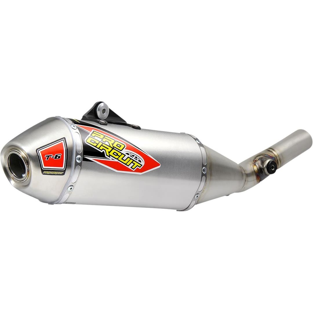 Pro Circuit T-6 Slip On Edelstahl Schalldämpfer Kawasak KXF 250 2020-2023 Kawasaki 4T Endschalldämpfer ZAP-Technix-Shop