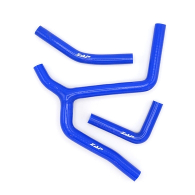 Silikon-Kühlerschlauch Kawasaki KX 250 21-23 Blau Zulauf ZAP-Technix-Shop
