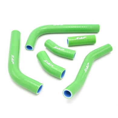 Silikon-Kühlerschlauch Kawasaki KX 450 19-23 Grün Zulauf ZAP-Technix-Shop