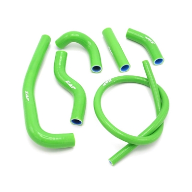 Silikon-Kühlerschlauch Kawasaki KX 500 88-04 Grün Zulauf ZAP-Technix-Shop