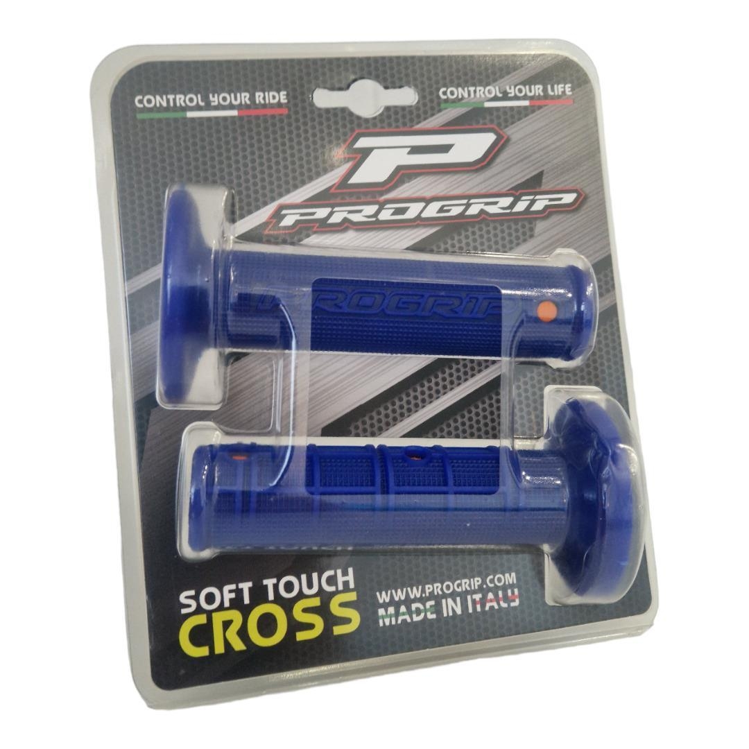 Weiche 2 Schichtenl Motorradgriffe Progripp 799 DUAL Blau/Orange UVP normal 20,40 € Abverkauf / Restposten ZAP-Technix-Shop