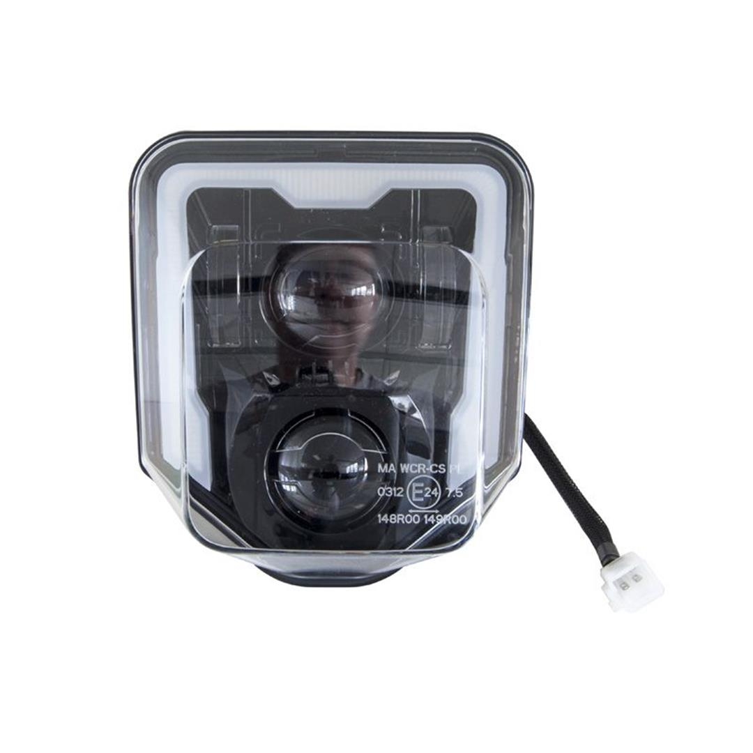 Rtech Led Scheinwerfer für Husqvarna TE/FE 17-23, 701 16- mit E-Nummer Husqvarna Lampenmaske ZAP-Technix-Shop