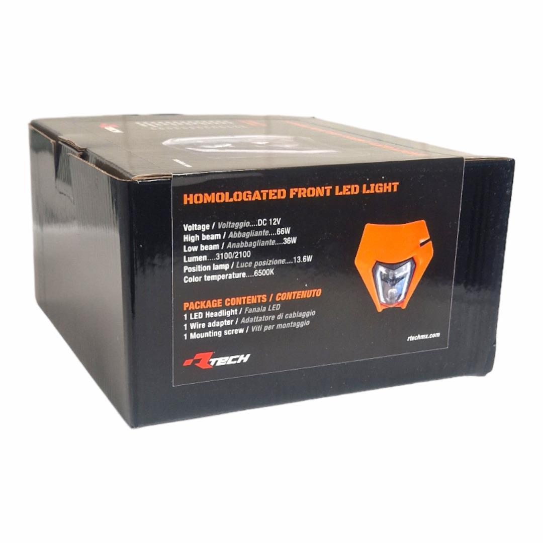 Rtech Led Scheinwerfer für KTM EXC 14-23, SMC 19- mit E-Nummer LED ZAP-Technix-Shop
