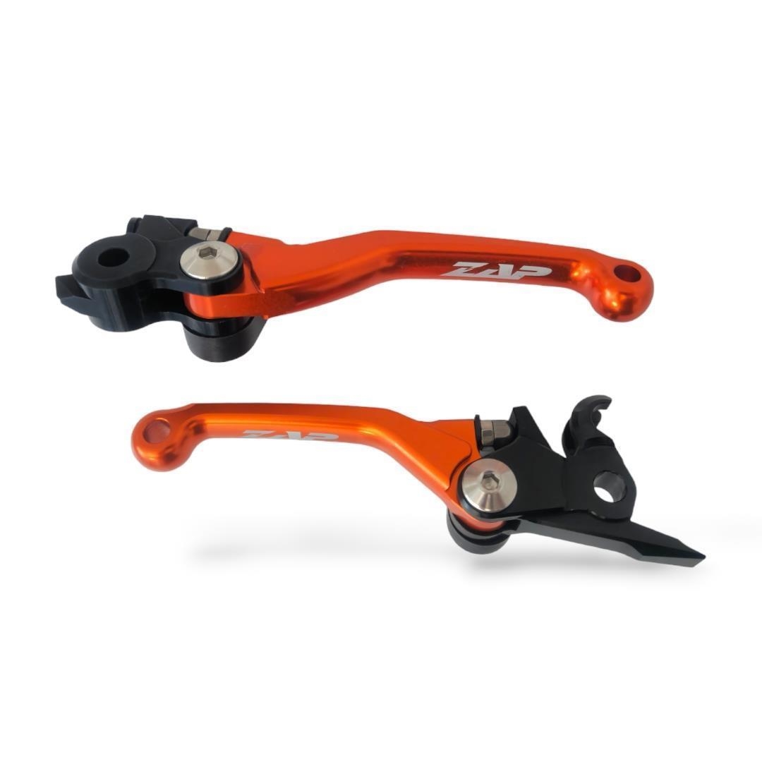 Competition Klapphebelsatz für KTM MAGURA 09-/BREMBO 05-13 orange Flexhebel-Sets ZAP-Technix-Shop
