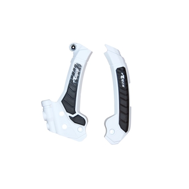 Rtech Grip Rahmenschützer Husqvarna TC/FC 23-, TE/FE 24- Weiß/Schwarz Zulauf ZAP-Technix-Shop