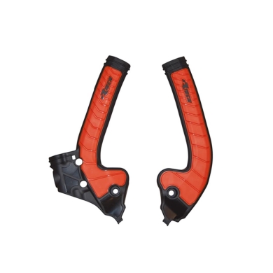 Rtech Grip Rahmenschützer für KTM SX 85 18- Schwarz/Orange Zulauf ZAP-Technix-Shop