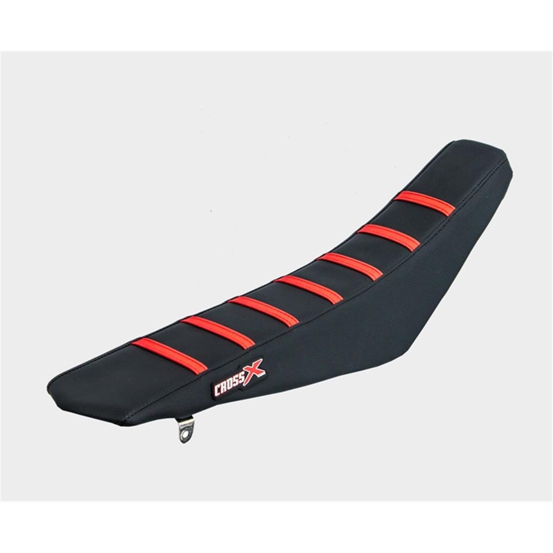 CrossX Sitzbezug Full Traction für Honda CRF 450 21-24, 250 22-25 Schwarz/Rot Zulauf ZAP-Technix-Shop