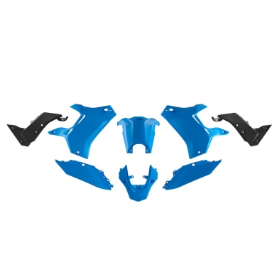 Rtech T7 REVOLUTION Plastik kit für Yamaha Tenere 700 2019-2024 Hellblau/Schwarz Tenere Plastikkits ZAP-Technix-Shop