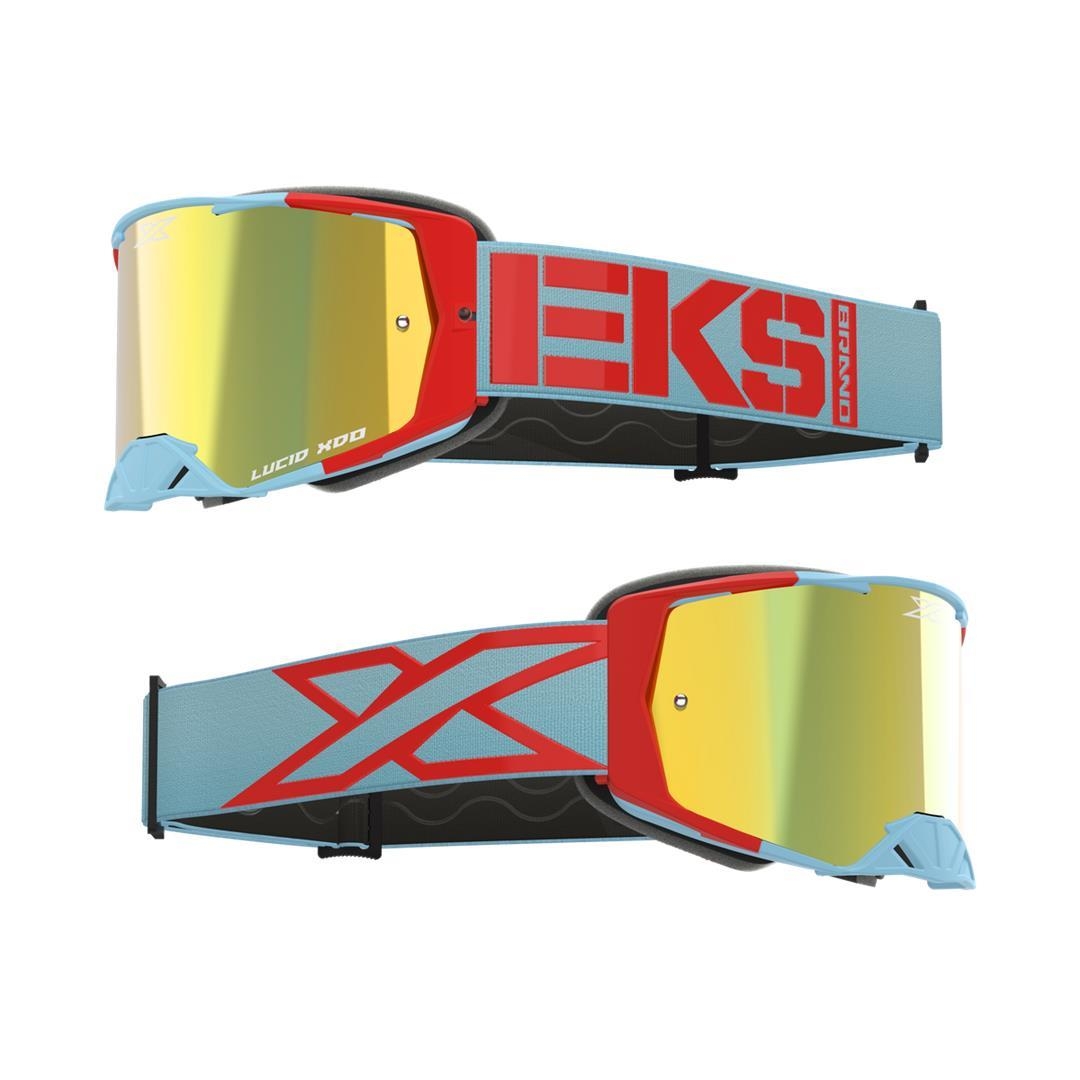 EKS Lucid Brille Caliber Blaugrau Glas gold verspiegelt EKS Lucid ZAP-Technix-Shop