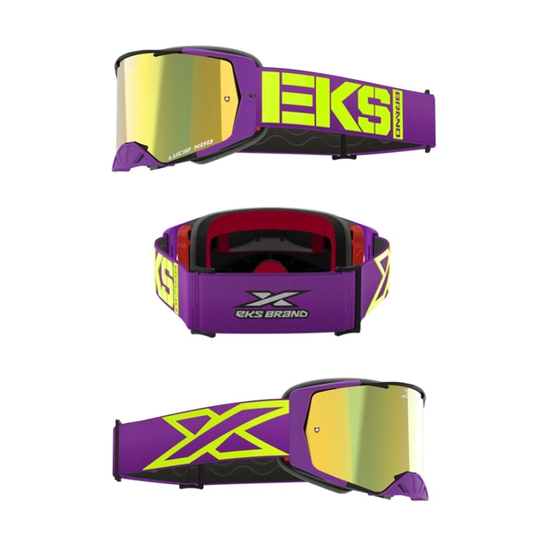 EKS Lucid Brille Caliber lila Glas gold verspiegelt Lucid ZAP-Technix-Shop