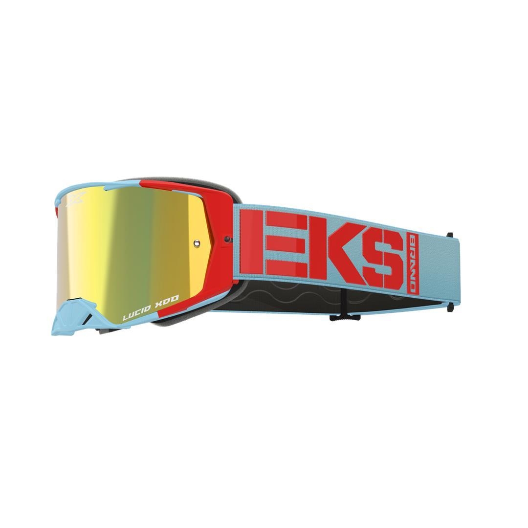 EKS Lucid Brille Caliber Blaugrau Glas gold verspiegelt EKS Lucid ZAP-Technix-Shop