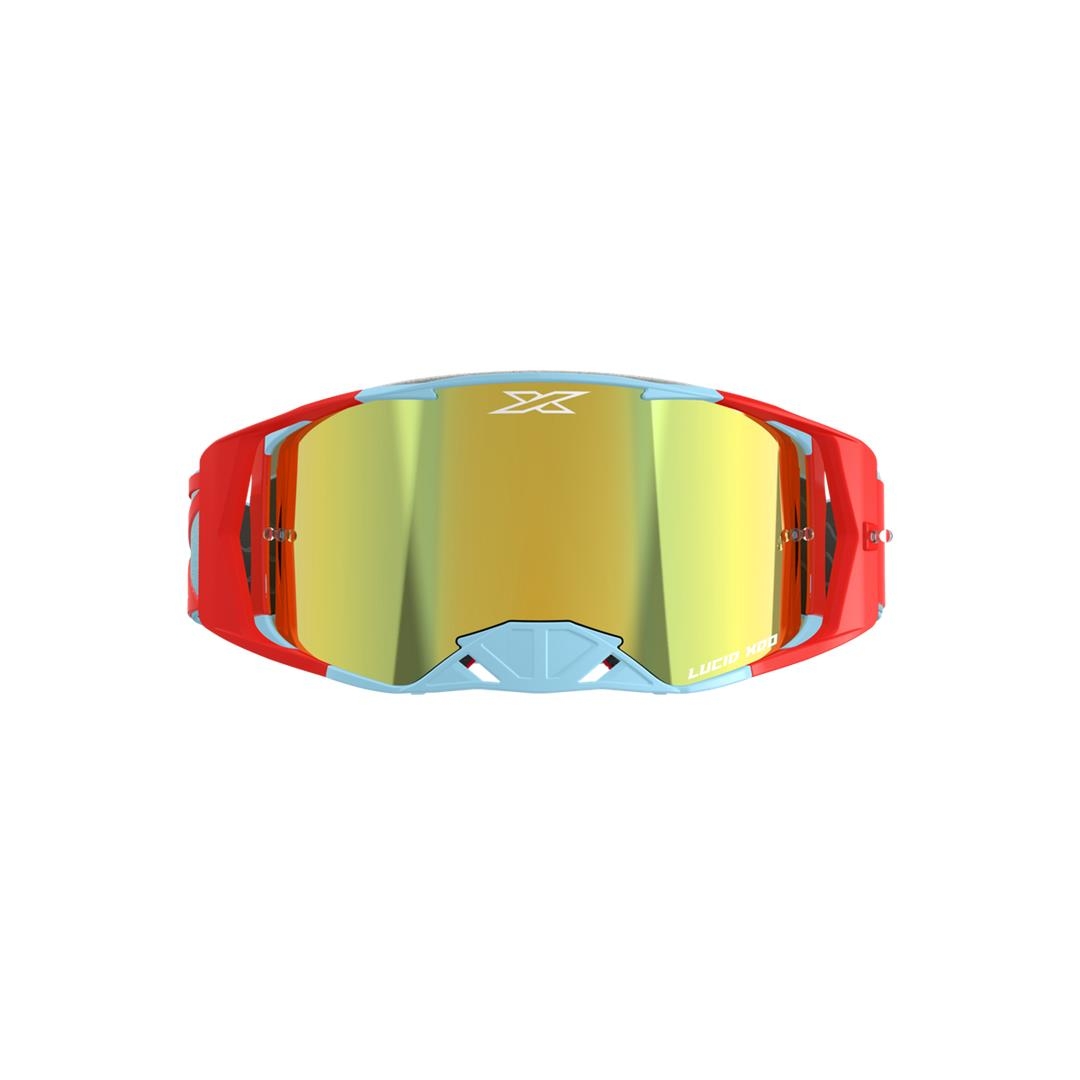 EKS Lucid Brille Caliber Blaugrau Glas gold verspiegelt EKS Lucid ZAP-Technix-Shop