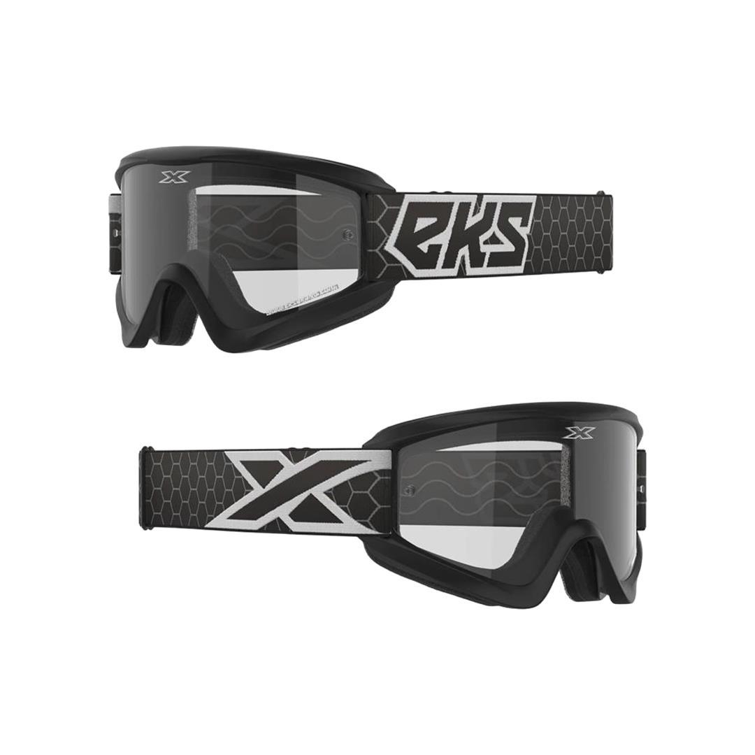 EKS GOX Brille Schwarz Klar EKS GOX ZAP-Technix-Shop
