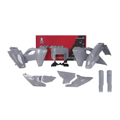 Rtech Plastikkit für Husqvarna TE/FE 24- OEM Grau Zulauf ZAP-Technix-Shop