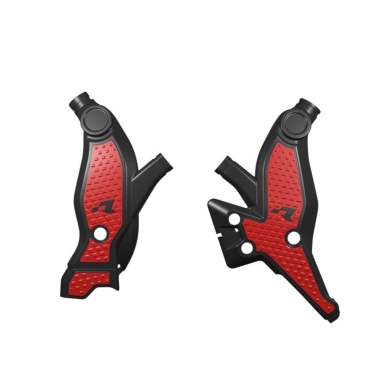 Rtech Grip Rahmenschutz für Yamaha Tenerè 700 2019-2024 Schwarz/Rot Tenere Rahmenschutz ZAP-Technix-Shop