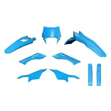 Rtech Factory Plastik Kit für SUR-RON Ultra Bee Hell Blau SUR-RON Plastik-Sets ZAP-Technix-Shop