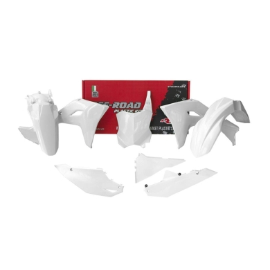 Rtech Plastikkit für Kawasaki KX 450 24-, 250 25- Weiß 5 tlg. Zulauf ZAP-Technix-Shop