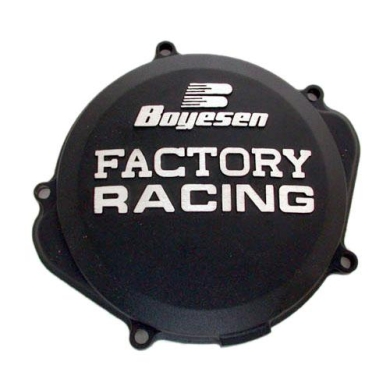 Boyesen Factory Kupplungsdeckel Kawasaki KX 250 4t 21- Schwarz Zulauf ZAP-Technix-Shop