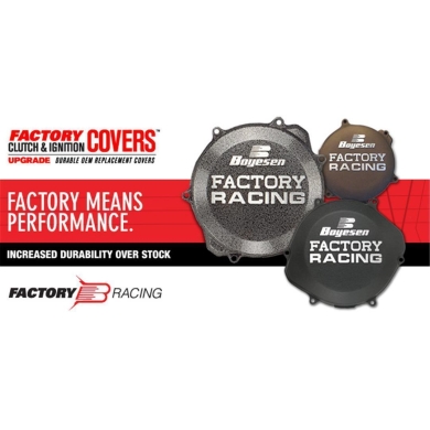 Boyesen Factory Kupplungsdeckel für Yamaha YZ 450F 23- Magnesium Zulauf ZAP-Technix-Shop
