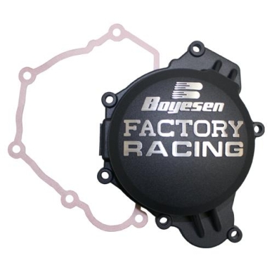 Boyesen Factory Zündungsdeckel für KTM SX 65 09-23, Husqvarna TC 65 17-23, GasGas MC 65 21-23 Schwarz Zulauf ZAP-Technix-Shop