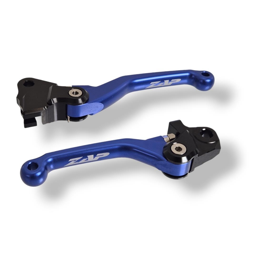Competition Klapphebelsatz YZF 250/450 09- blau Flexhebel-Sets ZAP-Technix-Shop
