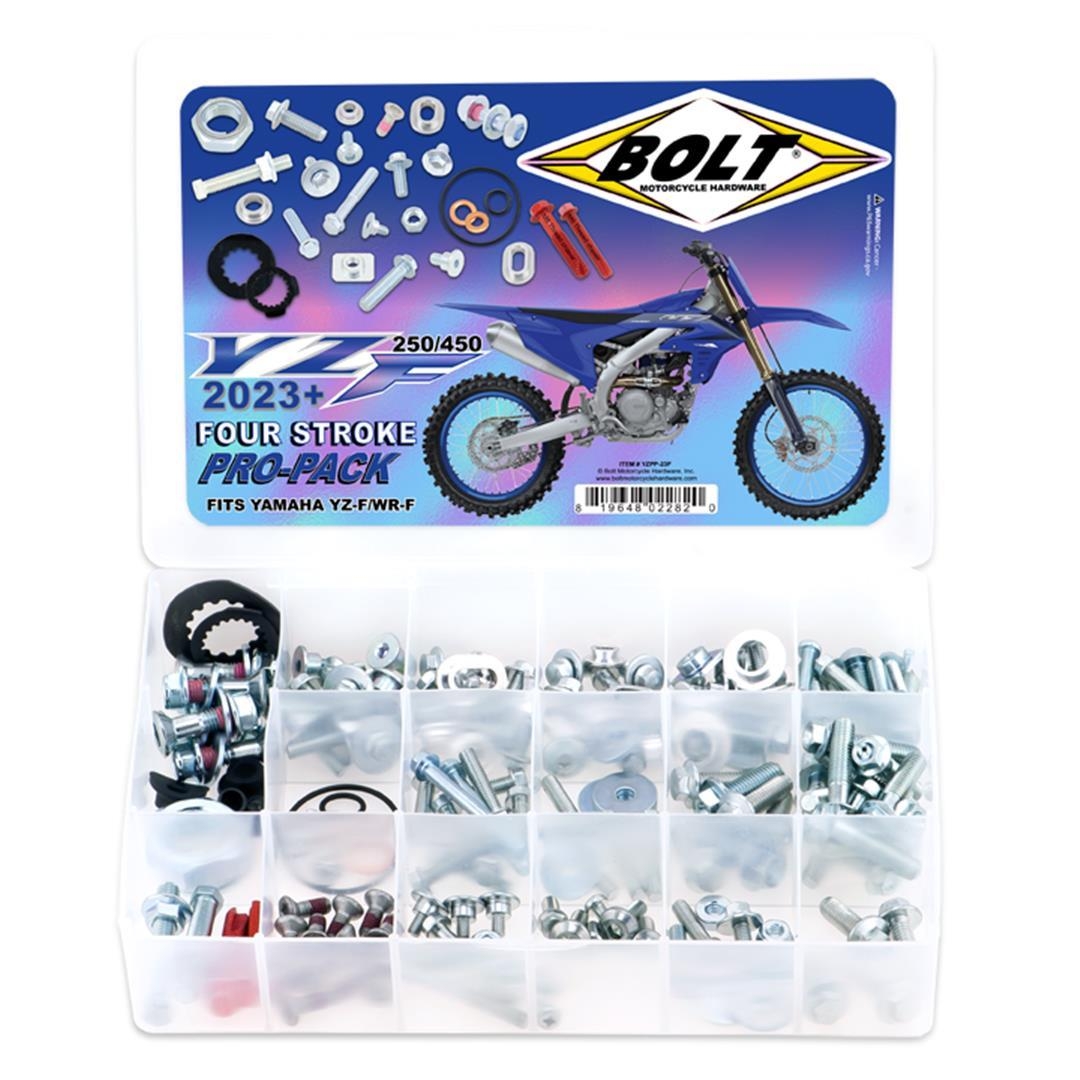 BOLT Pro-Pack Schraubenkit für Yamaha YZ 450F 23-, 250F 24- Zulauf ZAP-Technix-Shop