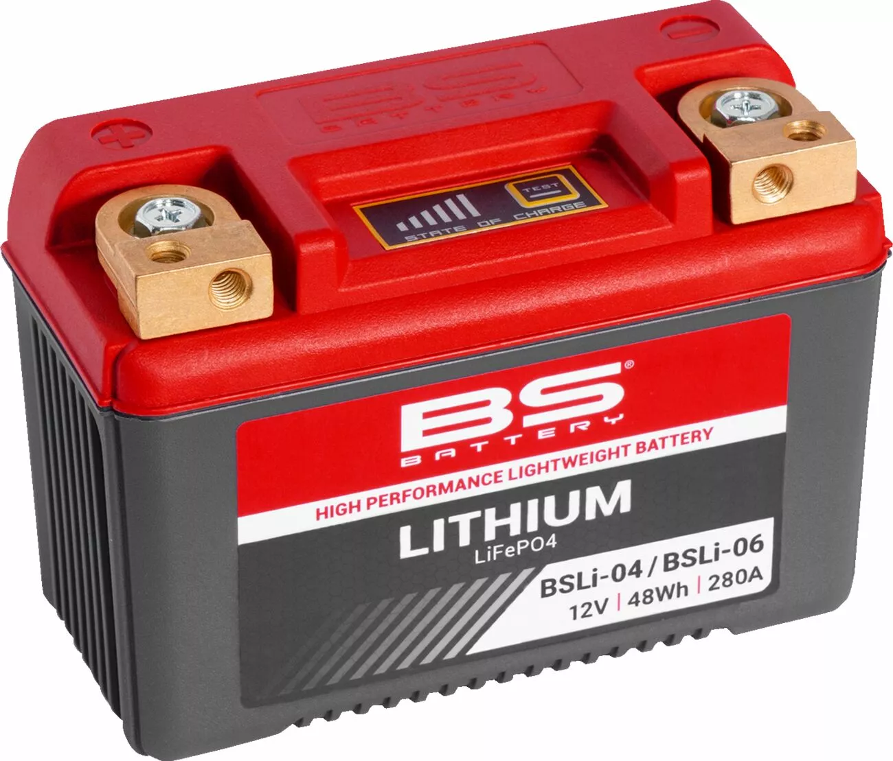 Lithium-Batterie BSLI BSLi-04 12V 4Ah (48Wh) 280A für Modelle ab 600ccm Lithium-Batterie BSLI BSLi-04 12V 4Ah (48Wh) 280A für Modelle ab 600ccm Batterien ZAP-Technix-Shop