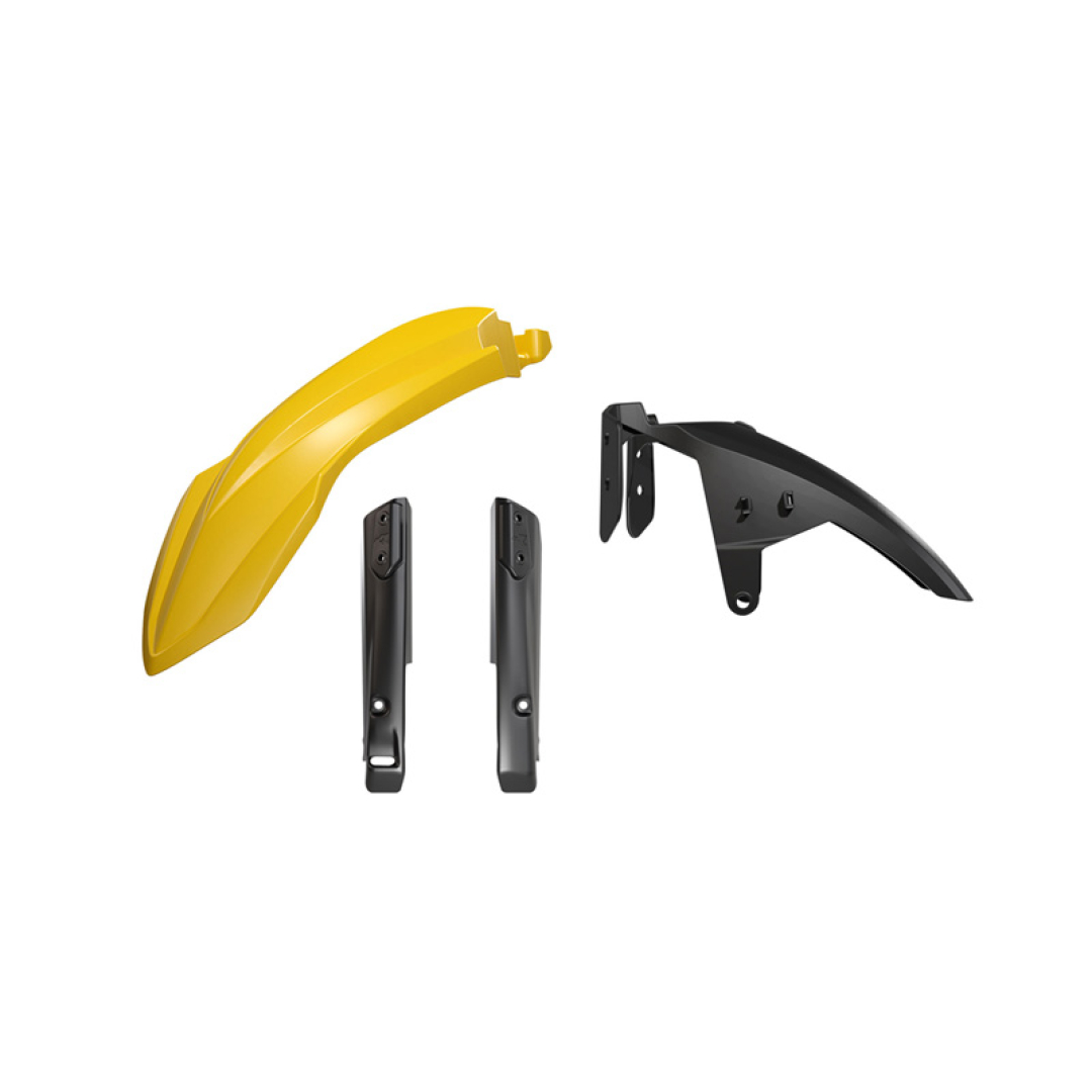 Rtech Rallye Kotflügel kit für Yamaha Tenerè 700 2019-2024 Gelb 3 tlg. Tenere Plastikkits ZAP-Technix-Shop