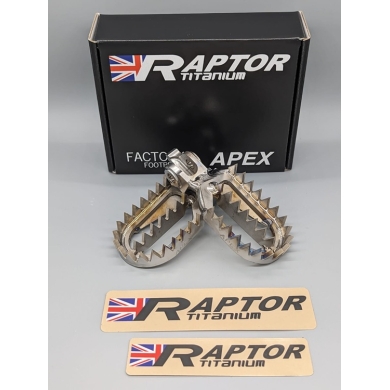 Raptor Titan MX Fußrasten für Triumph TF 250/450-X 24- Zulauf ZAP-Technix-Shop