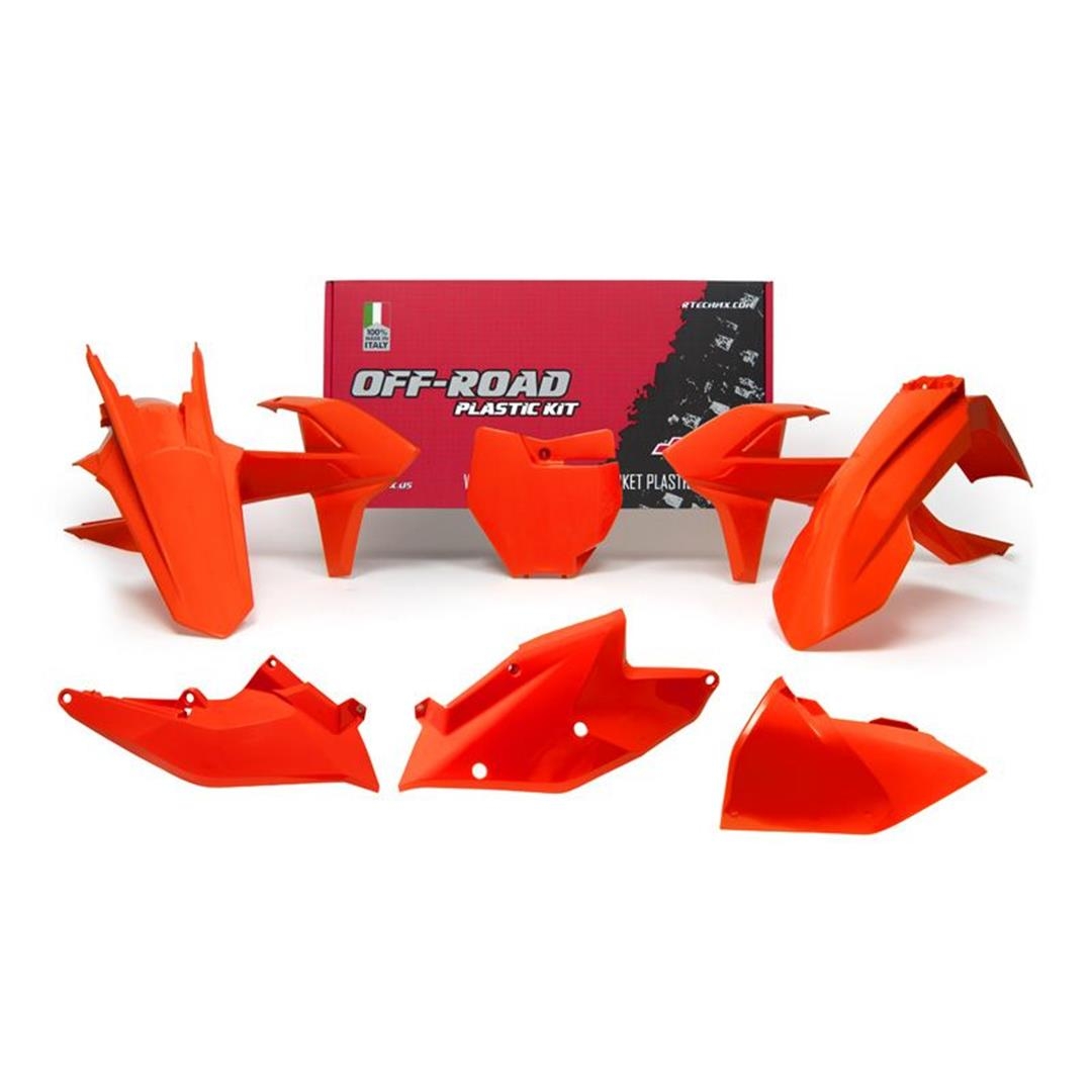Rtech Plastikkit für KTM SX/SXF 16-18  Neon Orange 6-teilig Abverkauf Abverkauf / Restposten ZAP-Technix-Shop