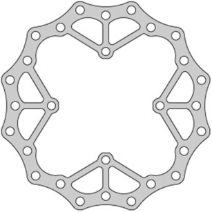 Bremsscheibe hinten SequenZe Kawasaki KX(F) 03-18 21- 240mm Kawasaki Bremsscheiben ZAP-Technix-Shop