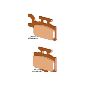 Bremsbeläge hinten Nissin Honda CR 87-01 / Kawasaki KX 95-08 / Suzuki RM 96-04 / Yamaha YZ 98-02 / YZF 99-02 Bremsbeläge ZAP-Technix-Shop