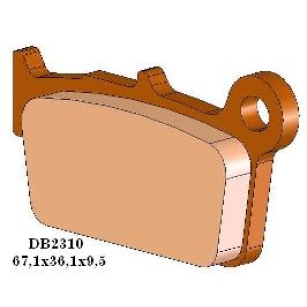 Bremsbeläge hinten Nissin Honda CR 87-01 / Kawasaki KX 95-08 / Suzuki RM 96-04 / Yamaha YZ 98-02 / YZF 99-02 Bremsbeläge ZAP-Technix-Shop