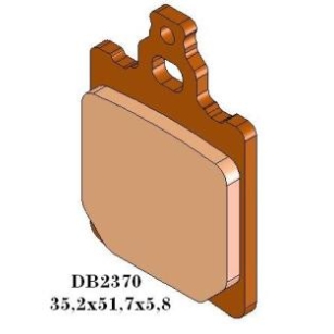 Bremsbeläge hinten Nissin Honda CR 87-01 / Kawasaki KX 95-08 / Suzuki RM 96-04 / Yamaha YZ 98-02 / YZF 99-02 Bremsbeläge ZAP-Technix-Shop